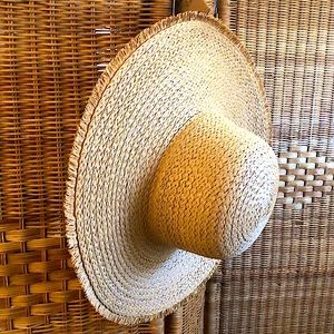 New Straw Floppy Fun Summer Hat. Final price.
